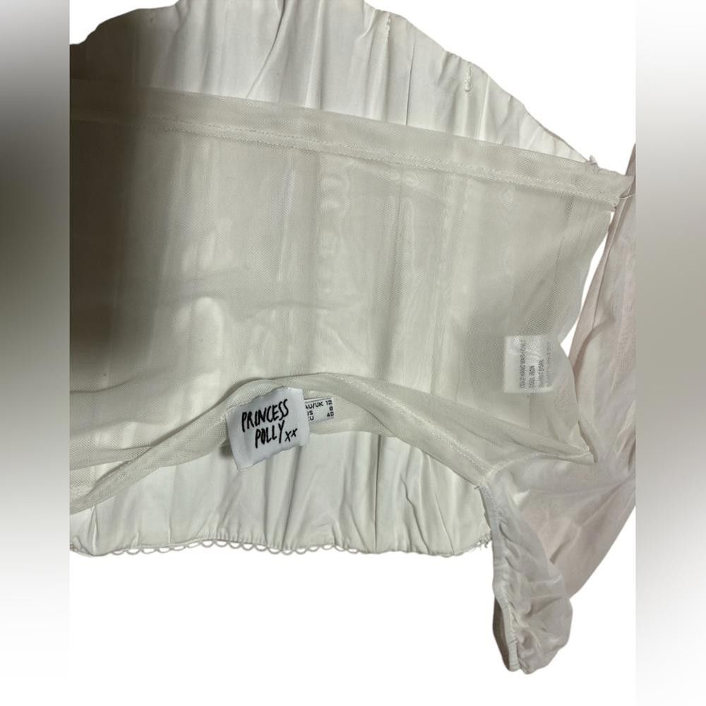 Esprit Elegant Off-White Lace Corset - Sheer long Sleeves set Size S / US 4 / IT 40 - 6 Thumbnail