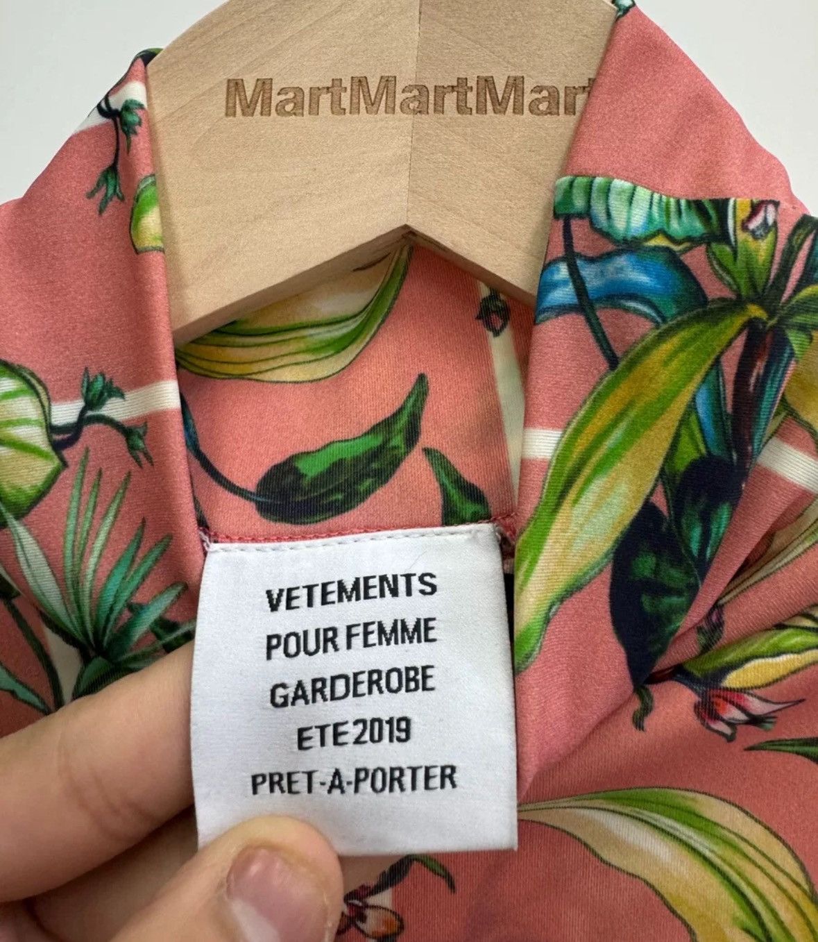 Vetements Vetements 19SS floral tight fitting hip skirt2412-Nextarrow Size S / US 4 / IT 40 - 5 Thumbnail