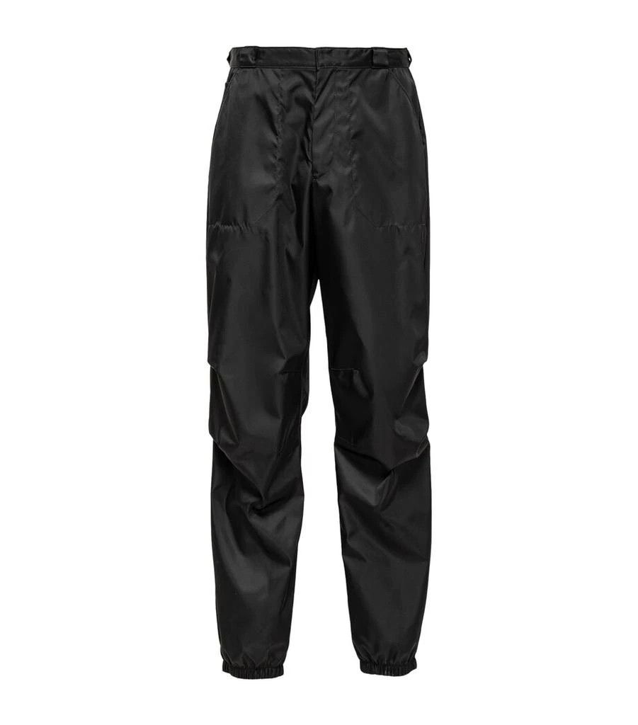 Prada o1bcso1str1025 Re-Nylon Sweatpants & Joggers in Black Size US 38 / EU 54 - 1 Thumbnail