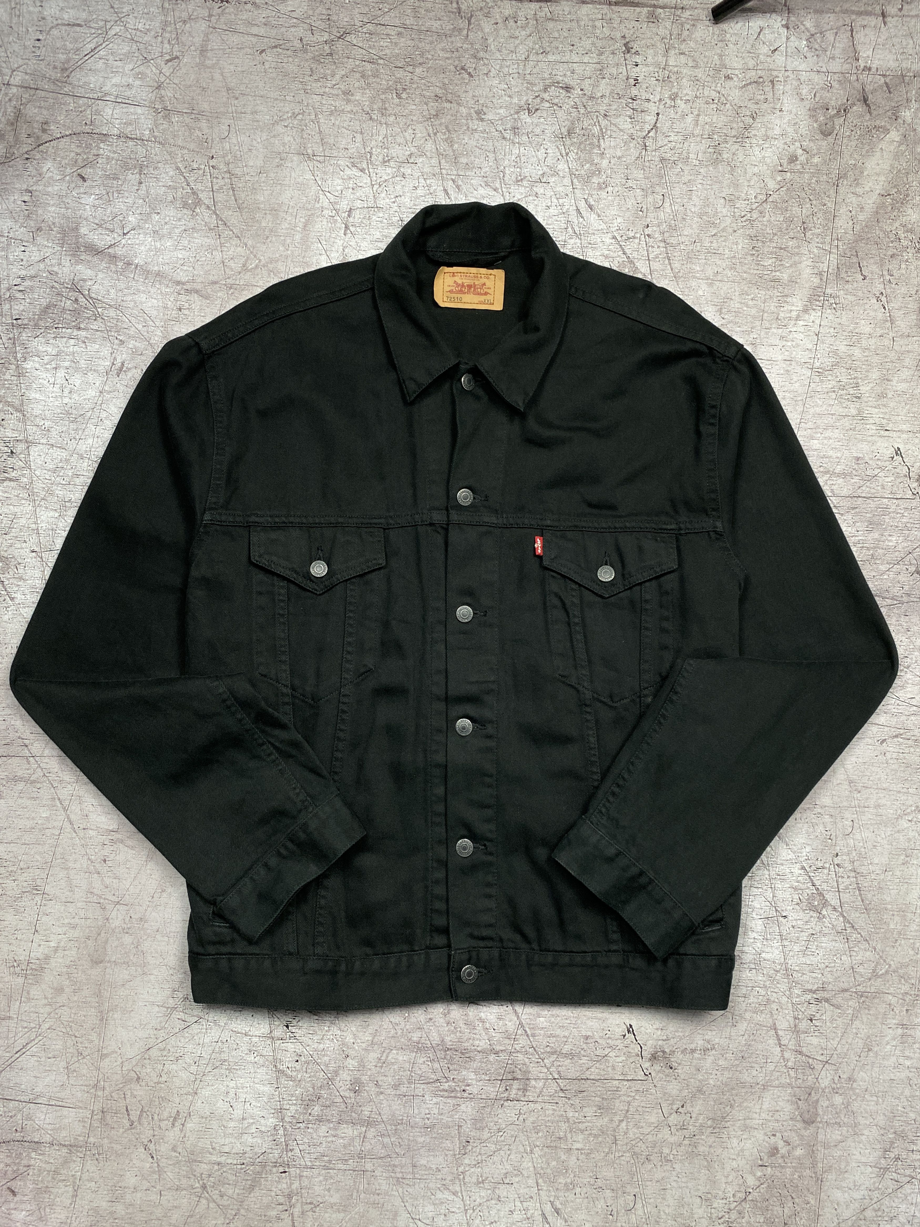 Levi's × Levi's Vintage Clothing Levi's Vintage Mens Denim Trucker Jacket Size US XXL / EU 58 / 5 - 1 Thumbnail