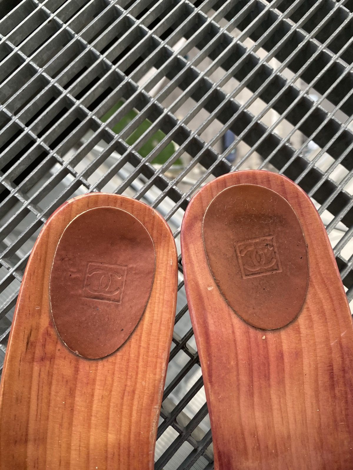 Chanel Chanel Wooden Slip Ons Size US 11 / IT 41 - 2 Thumbnail