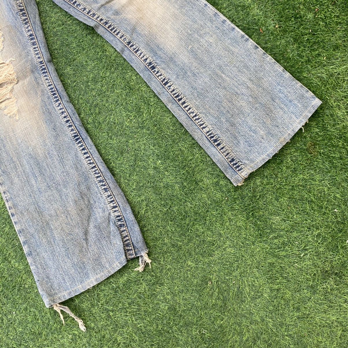 Vanquish VANQUISH BOOTCUT RIPED STYLE JEANS Size US 34 / EU 50 - 5 Thumbnail