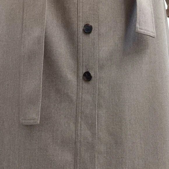 Lafayette 148 LAFAYETTE 148 Camel Merlange Flannel Shirt Dress - Size 4 Size S / US 4 / IT 40 - 12 Thumbnail