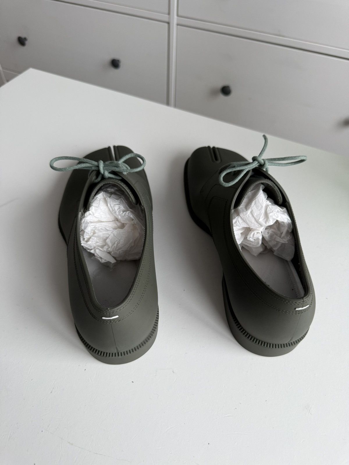 Designer × Maison Margiela Maison Margiela tabi derby loafers shoes US7 designer opium Size US 7 / EU 40 - 6 Thumbnail