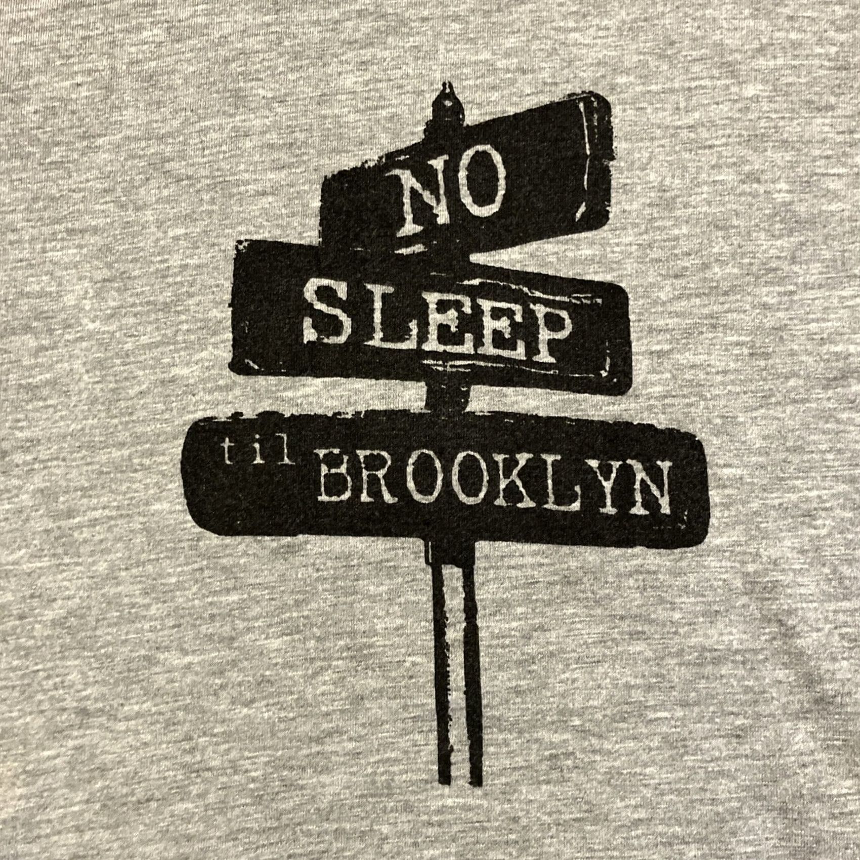 Vintage Alternative BEASTIE BOYS NO SLEEP TIL BROOKLYN T Shirt Gray Medium Men's AWESOME Size US M / EU 48-50 / 2 - 2 Thumbnail
