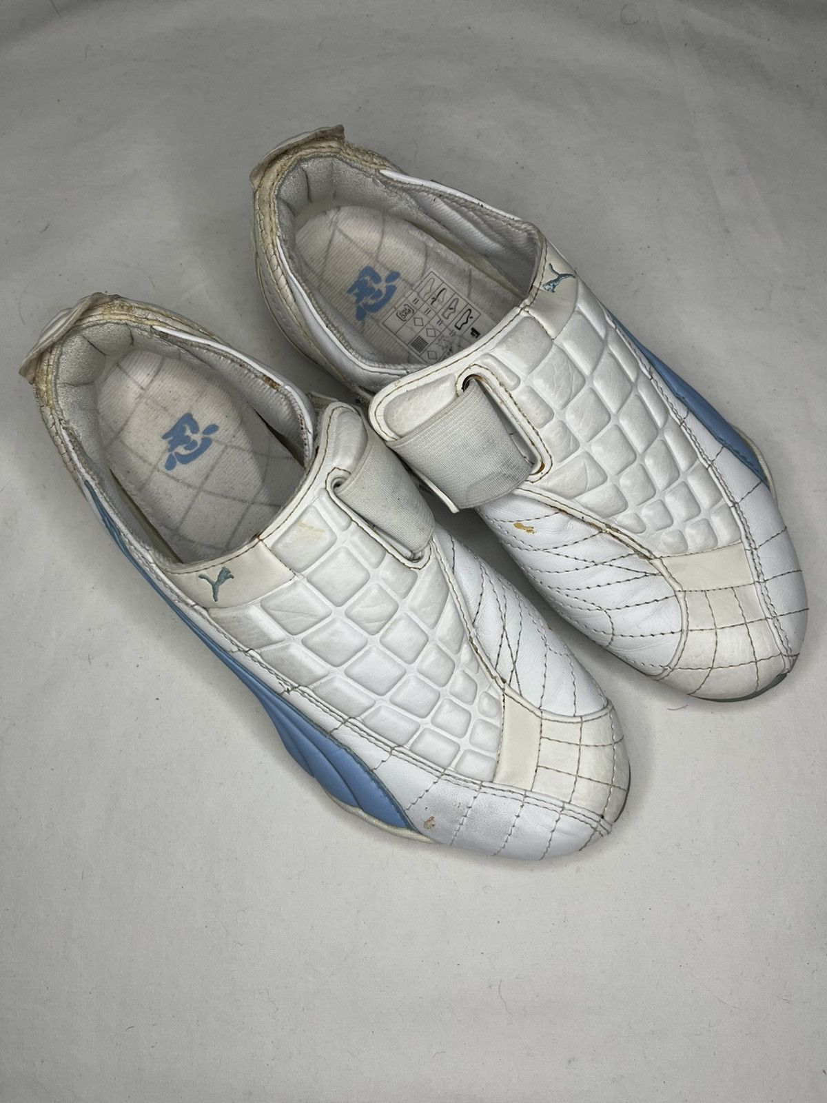 Puma 🔥RARE Puma Budoka 00's Leather Y2K Slip On Sneakers Mostro Size US 6.5 / IT 36.5 - 2 Thumbnail