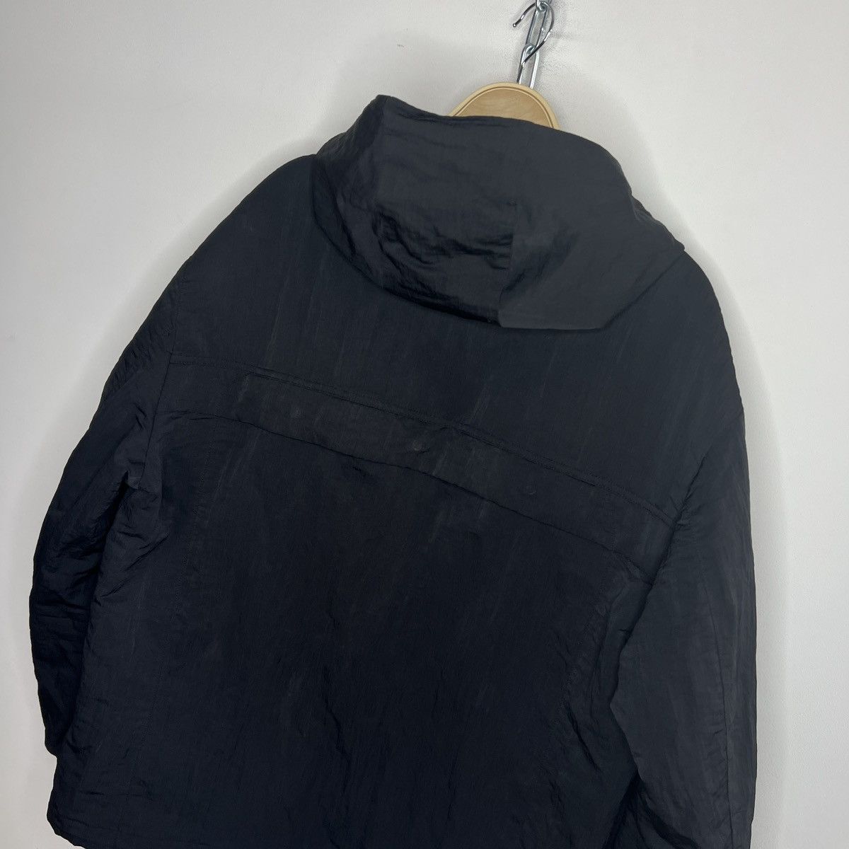 Ermenegildo Zegna Ermenegildo Zegna Light Nylon Black Jacket Windbreaker Size US XXL / EU 58 / 5 - 8 Thumbnail