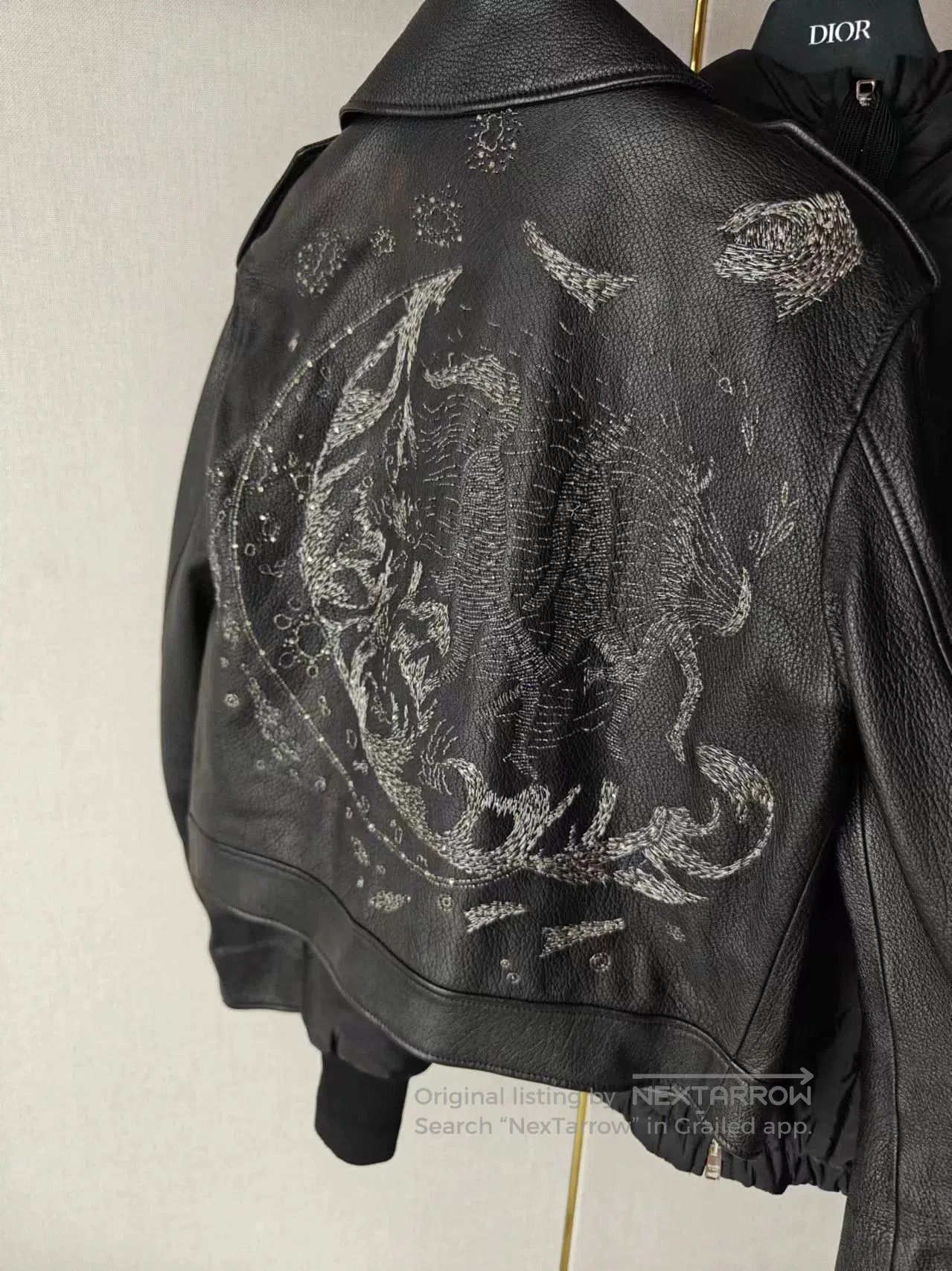 Dior Dior Leather Jacket. Size M / US 6-8 / IT 42-44 - 2 Thumbnail