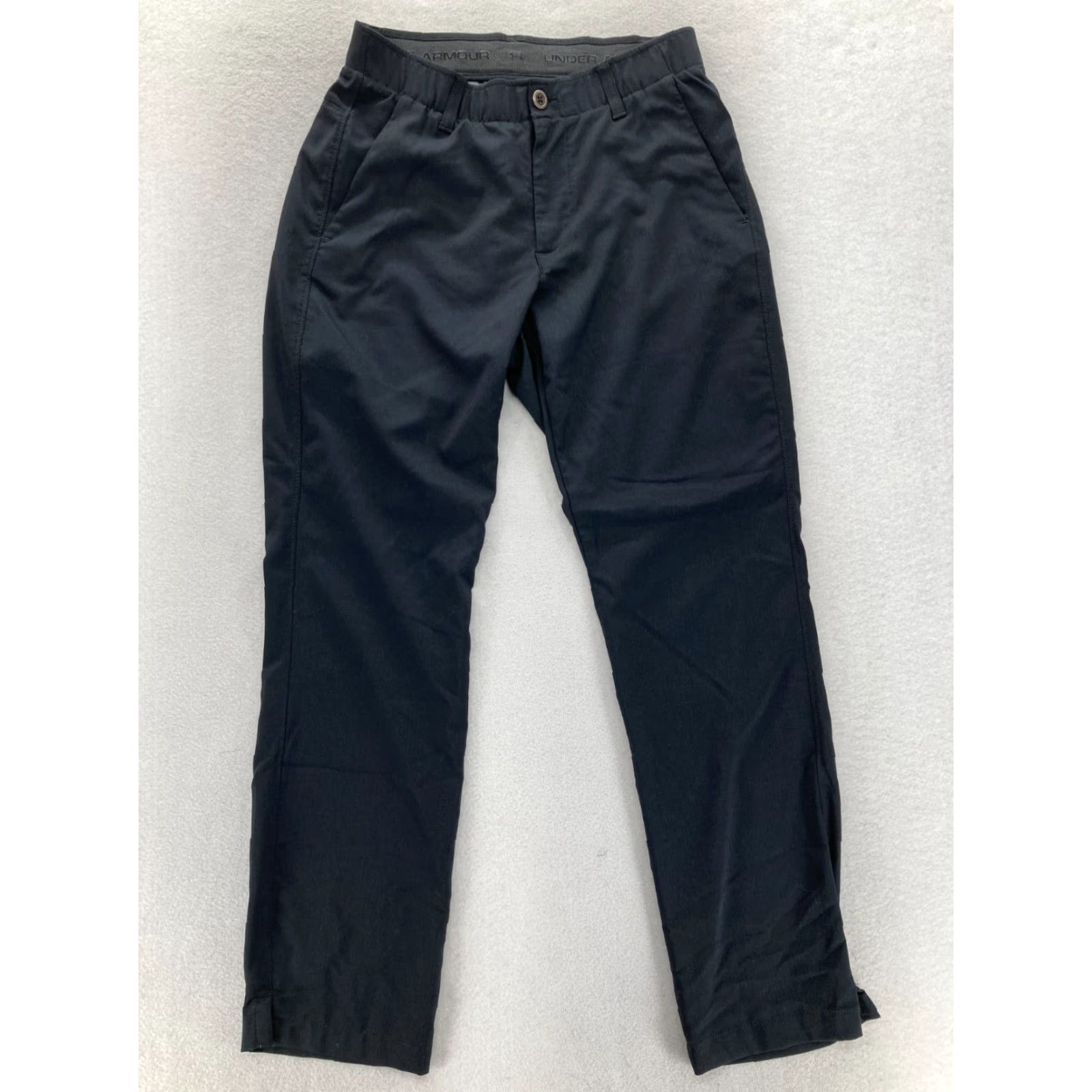 Under Armour Under Armour Showdown Vented Golf Pant Mens 30x30 Black Stretch Quick Dry Preppy Chino Pants Mens Regular Black Size US 30 / EU 46 - 2 Thumbnail