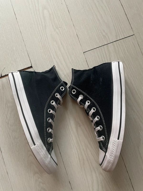 Converse × Vintage Vintage black convere chuck taylor all star Size US 8 / IT 38 - 3 Thumbnail