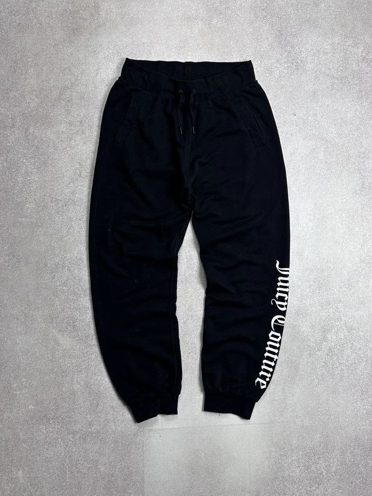 Juicy Couture Jeans Vintage Juicy Couture Big Logo Flared Y2K Sweatpants Womans Size US 33 - 1 Thumbnail