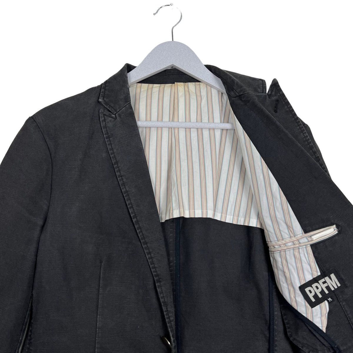 Japanese Brand 🔥 PPFM KHAKI BLAZER JACKET Size US M / EU 48-50 / 2 - 10 Thumbnail