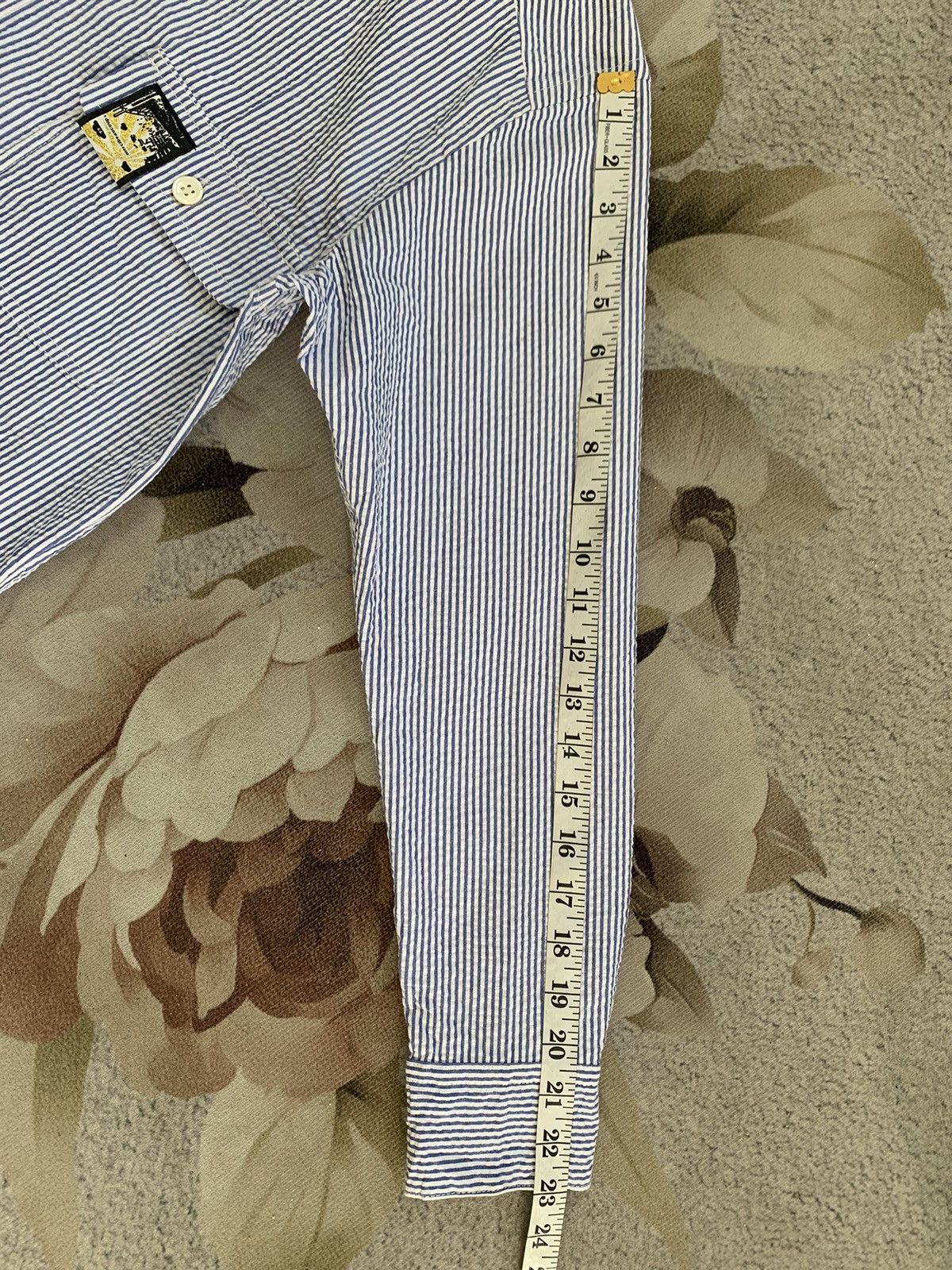 Mercibeaucoup Thin Buttons Stripes Jacket