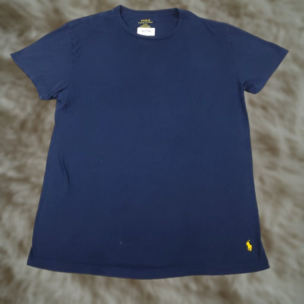Polo Ralph Lauren VINTAGE Ralph Lauren Polo T Shirt Mens Large Blue Pony Short Sleeve Adult L Blue Polo Ralph Lauren Logo Casual Short Sleeve Men Size US L / EU 52-54 / 3 - 1 Thumbnail