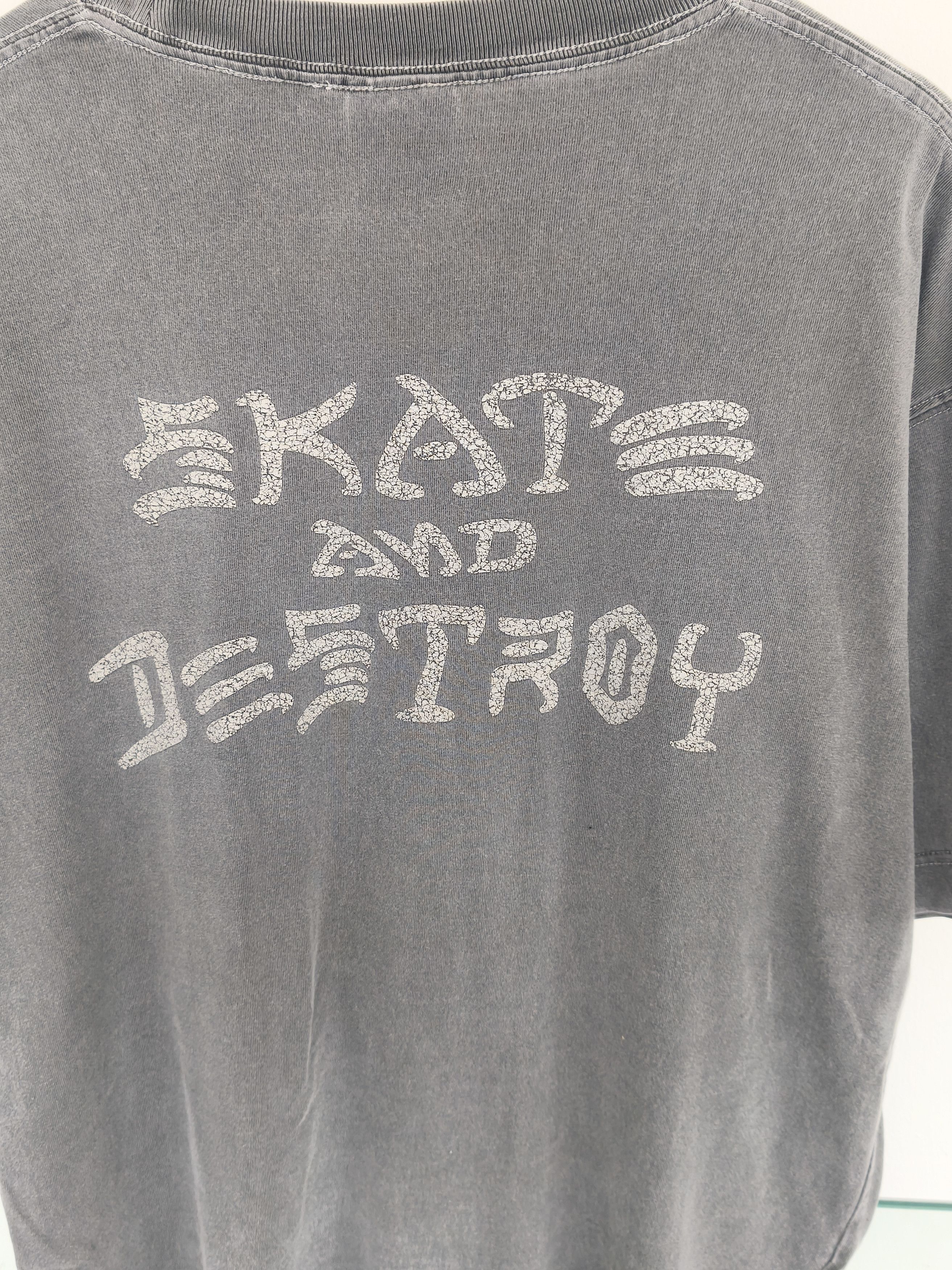 Thrasher × Vintage Vintage Thrasher Skate and Destroy Tee Size US L / EU 52-54 / 3 - 5 Thumbnail