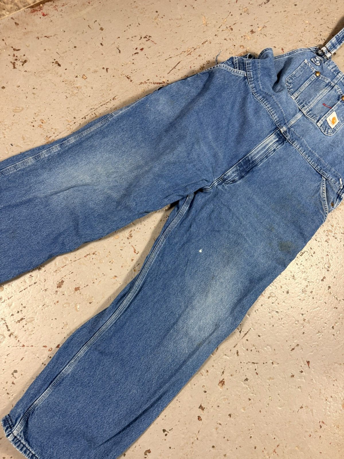 Carhartt Vintage Carhartt Classic Denim Overalls Size US 44 / EU 60 - 4 Thumbnail