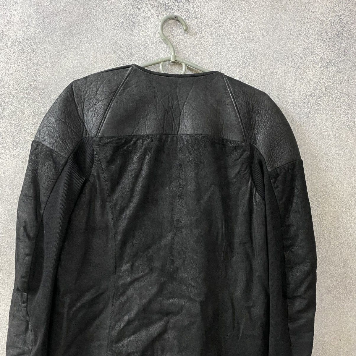 Rick Owens Rick Owens Jacket Leather Biker Style Size US S / EU 44-46 / 1 - 12 Thumbnail
