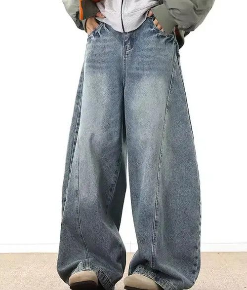 Japanese Brand Kawashima x Miwa Baggy Striped Size US 33 - 5 Thumbnail