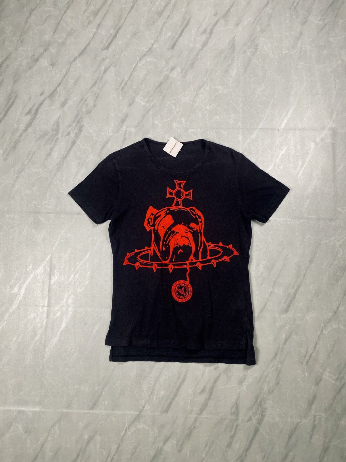 Vivienne Westwood Rare Vintage Vivienne Westwood Punk Goth Baby Tee Slimfit Size M / US 6-8 / IT 42-44 - 1 Thumbnail