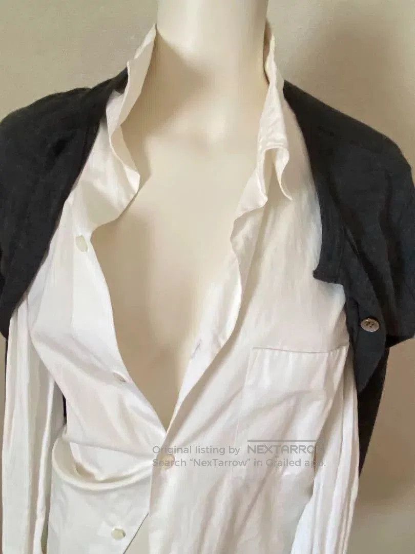 Junya Watanabe junya watanabe 2007 knit cardigan shirt. Size US S / EU 44-46 / 1 - 3 Thumbnail