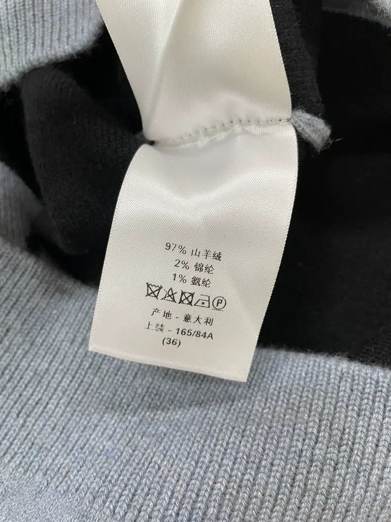 Dior Dior Blue long hooded 8-letter logo cashmere sweater Size XS / US 0-2 / IT 36-38 - 6 Thumbnail
