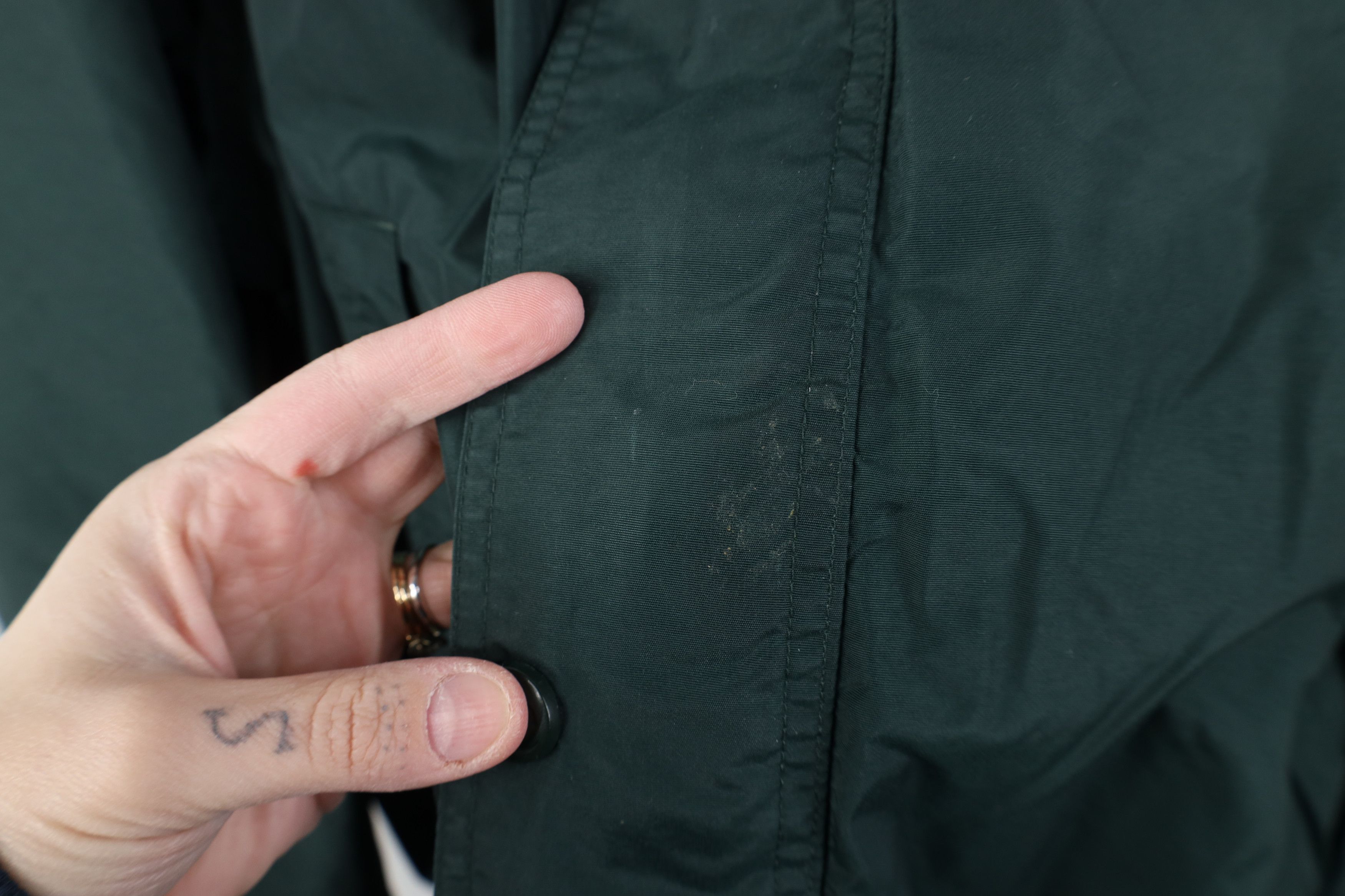 Vintage Vintage 90s Y2K Streetwear Fleece Lined Bomber Jacket Green Size US L / EU 52-54 / 3 - 4 Thumbnail