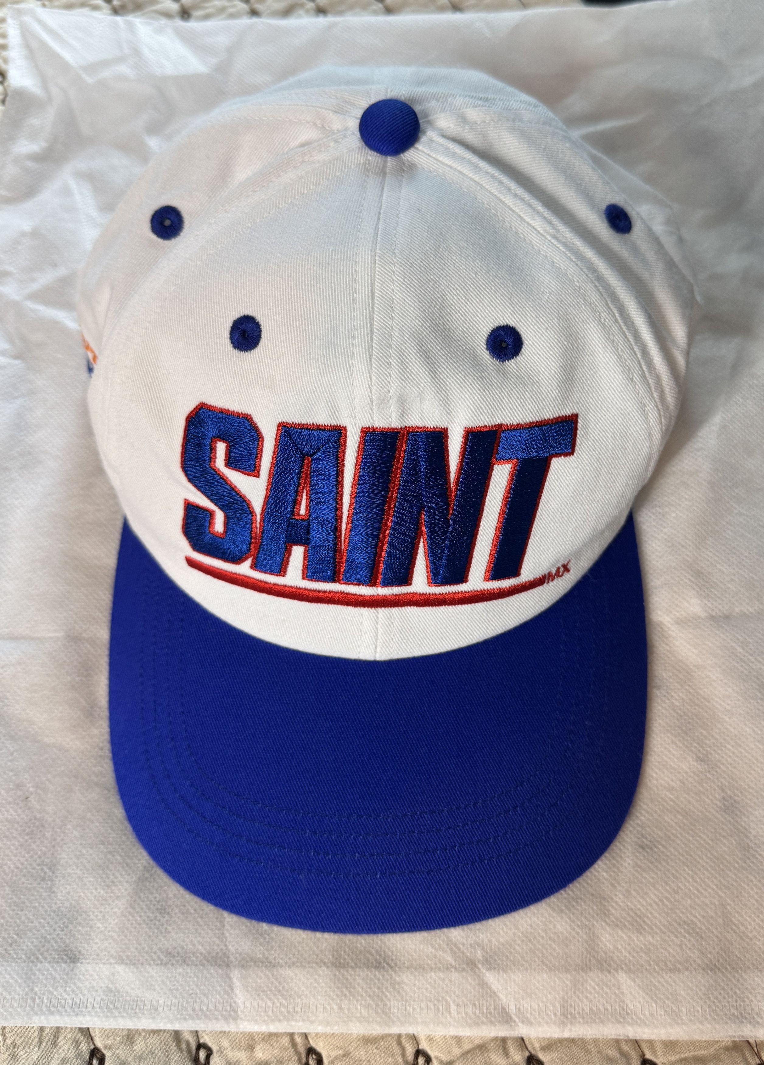 Saint Michael SAINT MICHAEL 'AUTHENTIC GOD LOVE' SNAPBACK NY GIANTS OS Size ONE SIZE - 11 Thumbnail