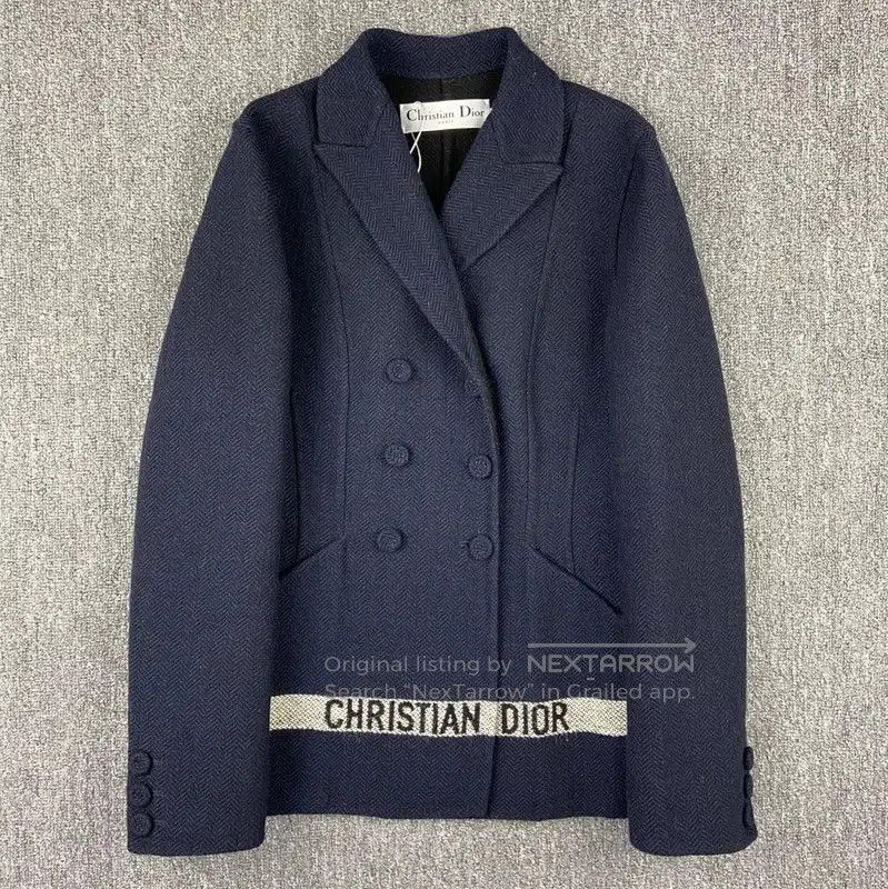 Dior Dior Women’s Navy Wool Pullover Sweater . Size M / US 6-8 / IT 42-44 - 1 Thumbnail