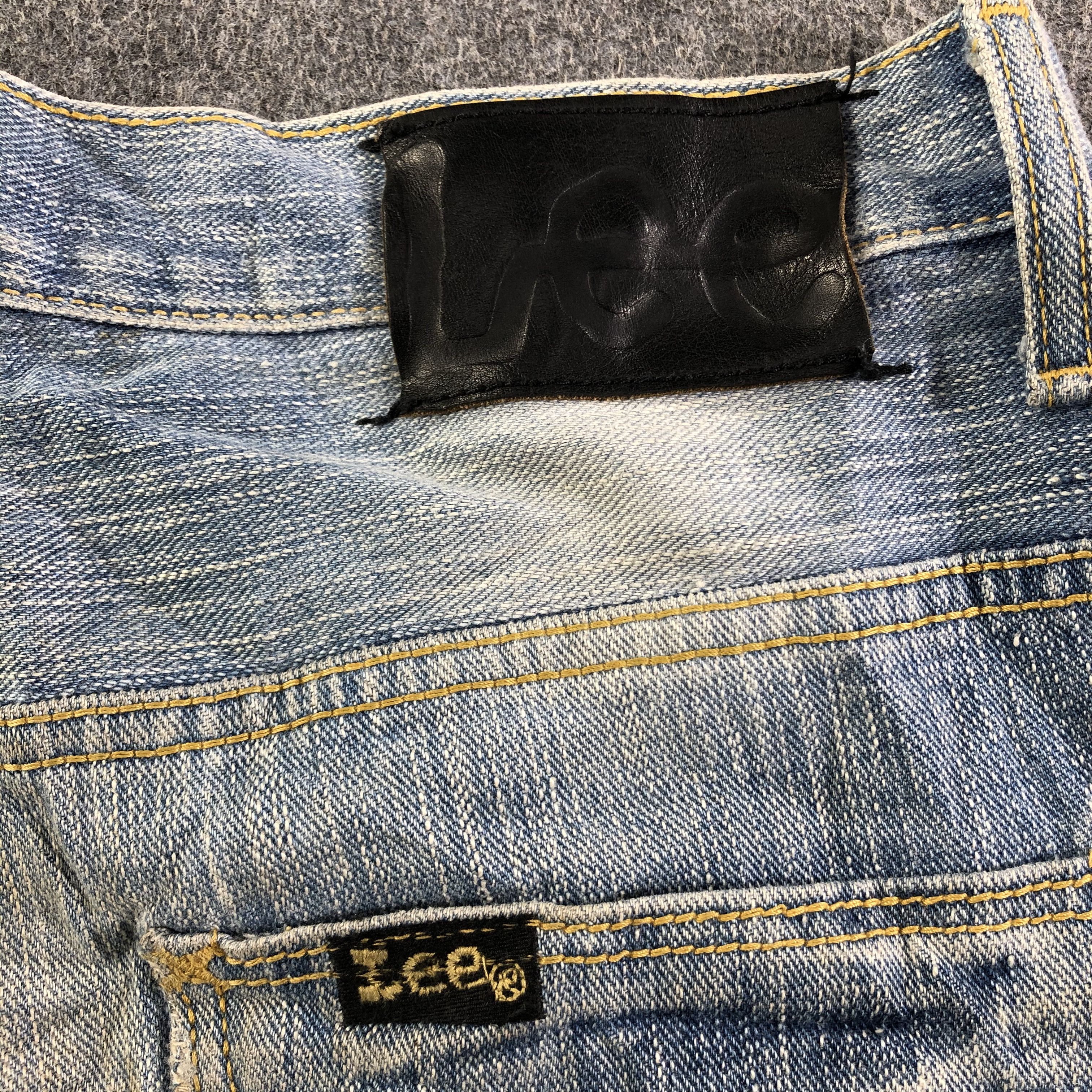 Lee Vintage Blue Wash Lee Jeans-J2928 Size US 35 - 5 Thumbnail