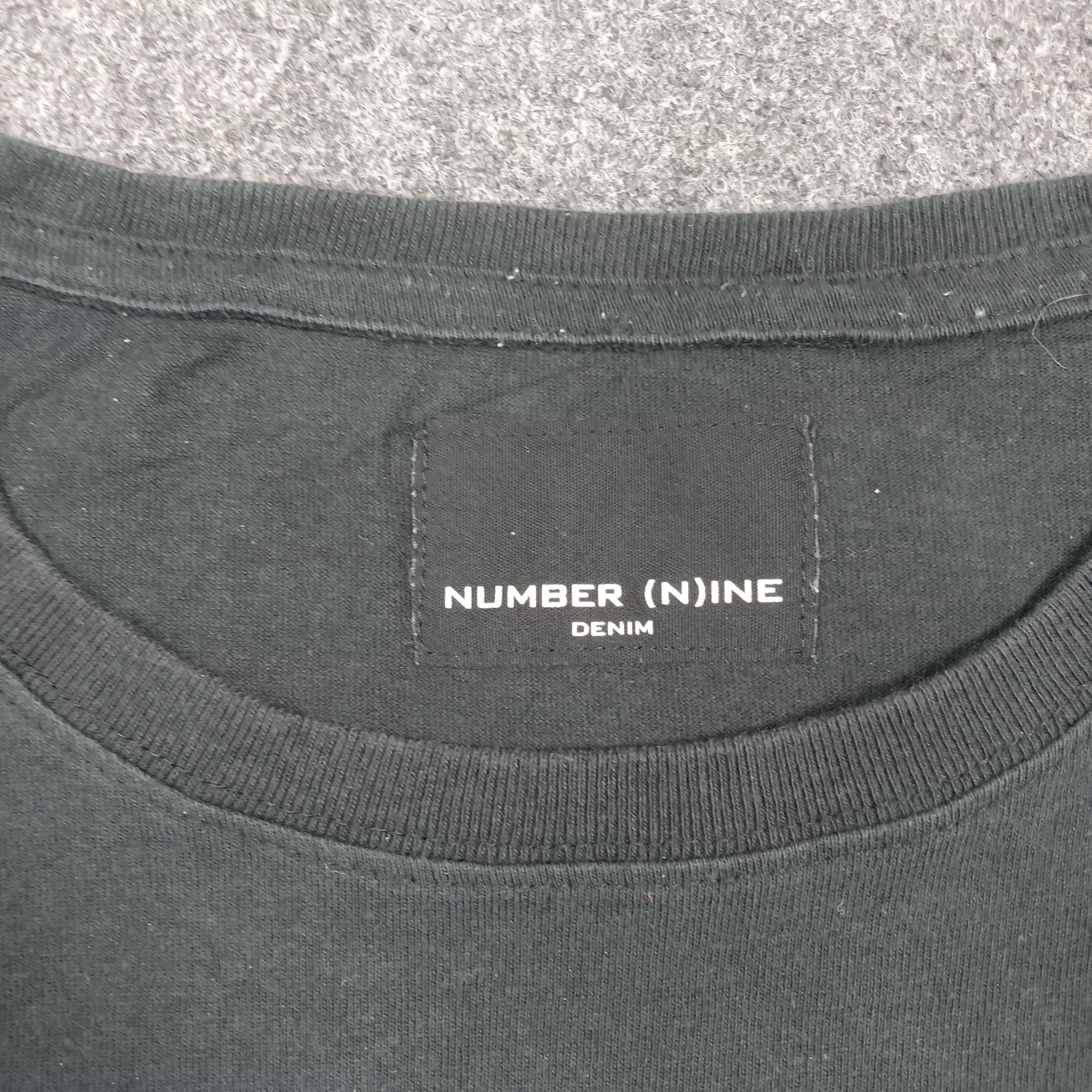 Number (N)ine Number Nine Denim Japanese Streetwear Tshirt C285N24 Size US M / EU 48-50 / 2 - 3 Thumbnail