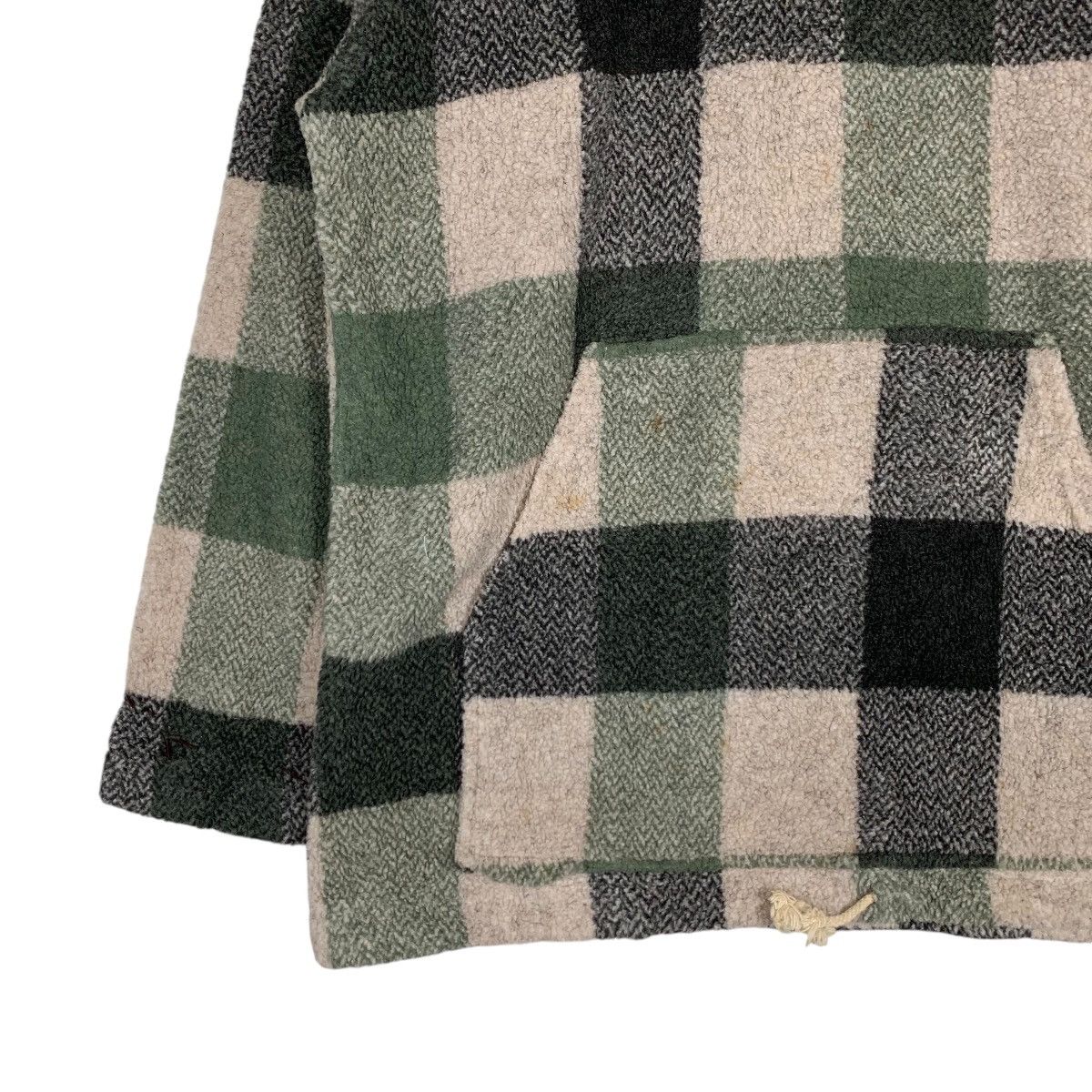 Vintage SCORPION BAY Checked Half Button Pullover Hoodies #1399-C63 Size US M / EU 48-50 / 2 - 3 Thumbnail