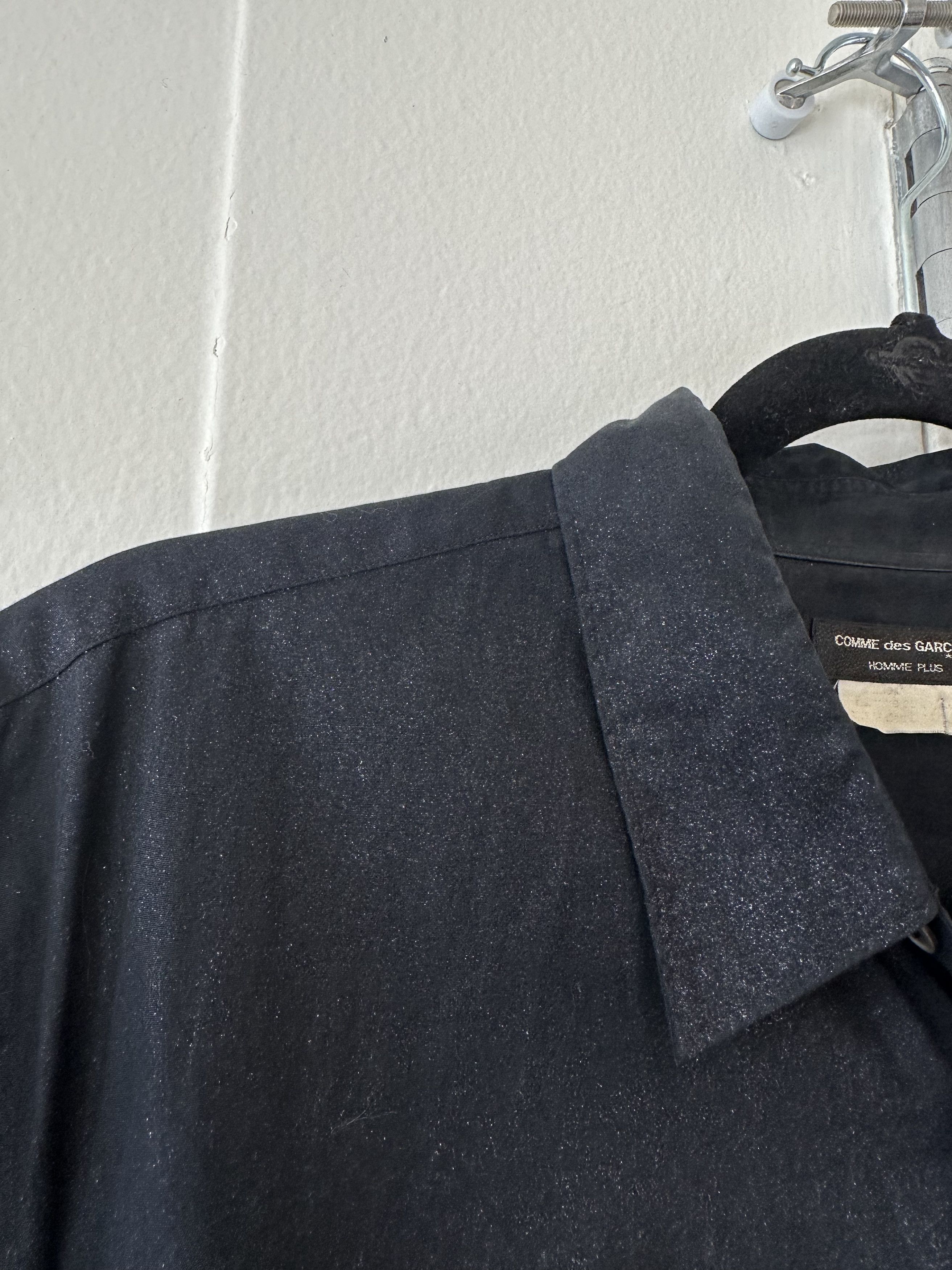 Comme des Garcons Comme des Garcons Homme Plus Metallic Short Sleeve Button Up Size US M / EU 48-50 / 2 - 3 Thumbnail