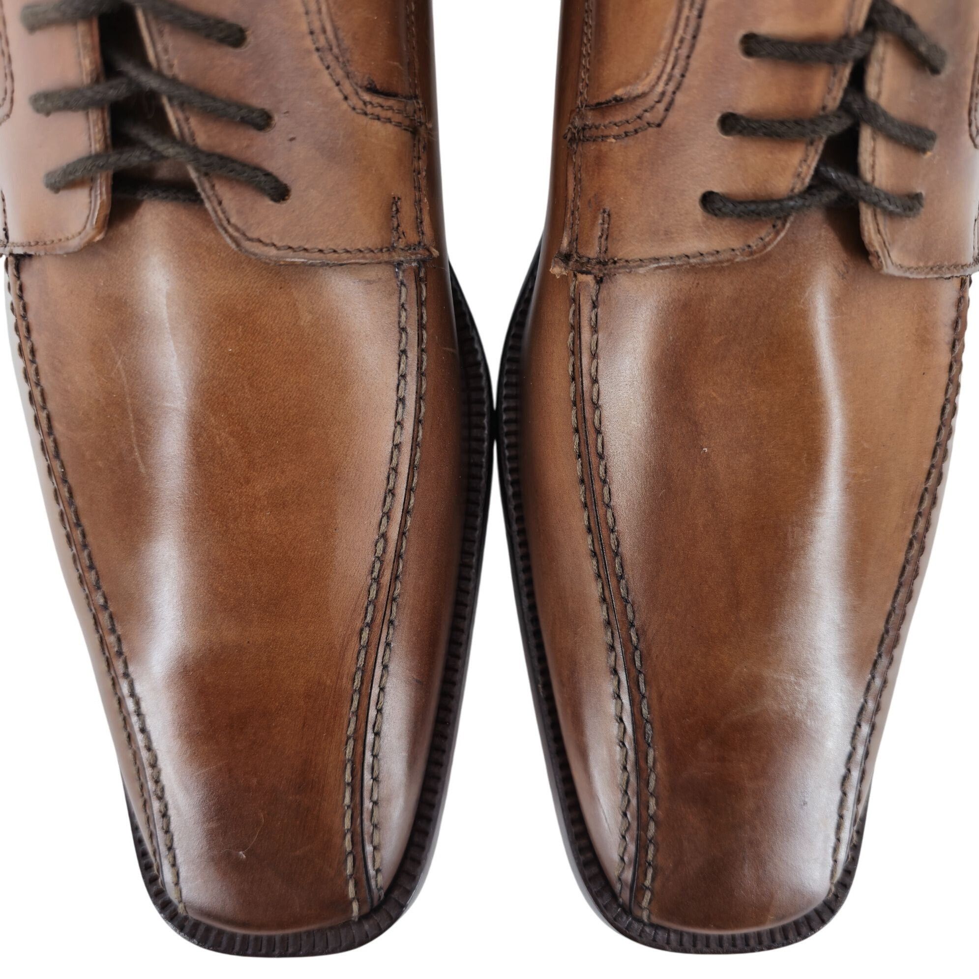 Other NEW Old Signature brand Italian Dress Shoes Mens 11 44 Tan Size US 11 / EU 44 - 4 Thumbnail