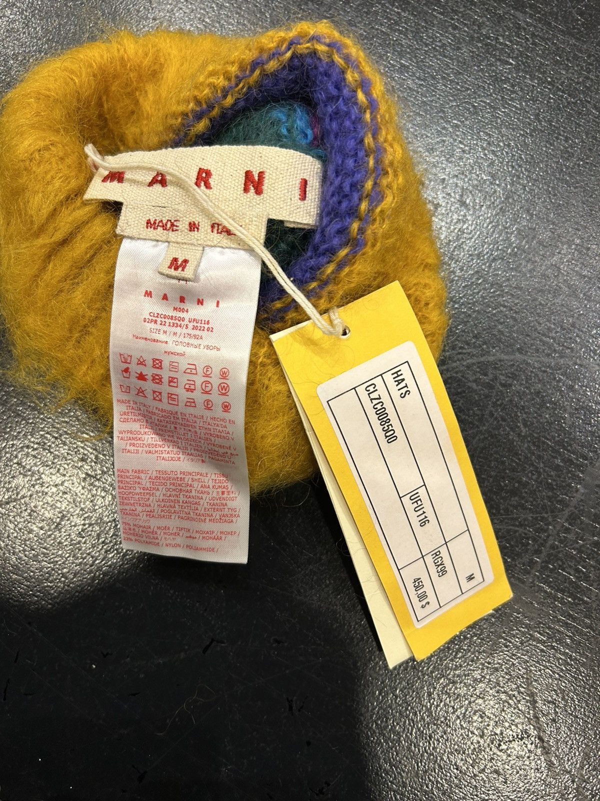 Marni Marni Mohair Multi Hat Size ONE SIZE - 3 Thumbnail