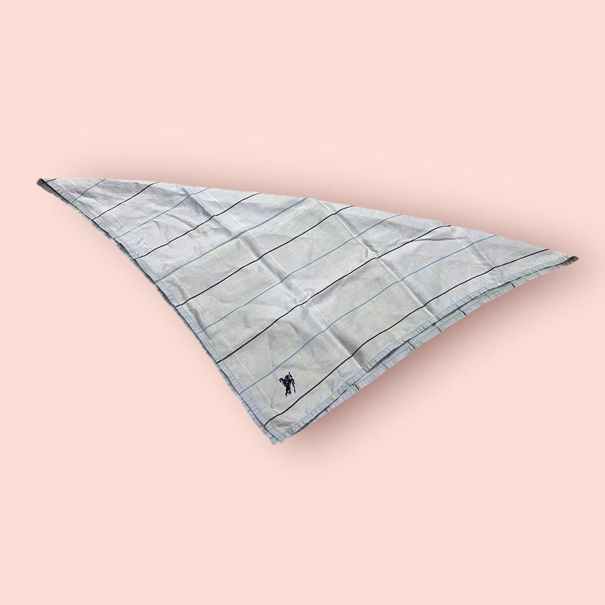 Burberry × Designer VINTAGE BURBERRYS LIGHT BLUE PLAID BANDANA/HANDKERCHIEF Size ONE SIZE - 21 Thumbnail