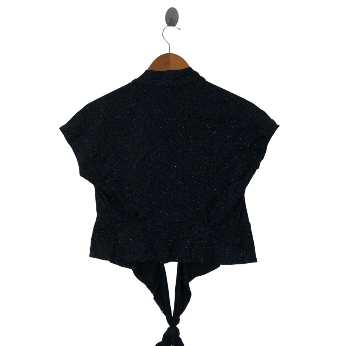 agnes b. Designer AGNES B PARIS France Tie Neck Blouses Size S / US 4 / IT 40 - 4 Thumbnail