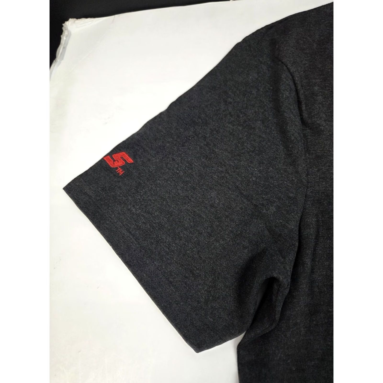 Vintage NWT Snap On Tools Men's Polo Shirt S/S Crew Neck XL Dark Grey with Logo Embroidered Button Closure Regular Fit | 8051 Size US XL / EU 56 / 4 - 4 Thumbnail