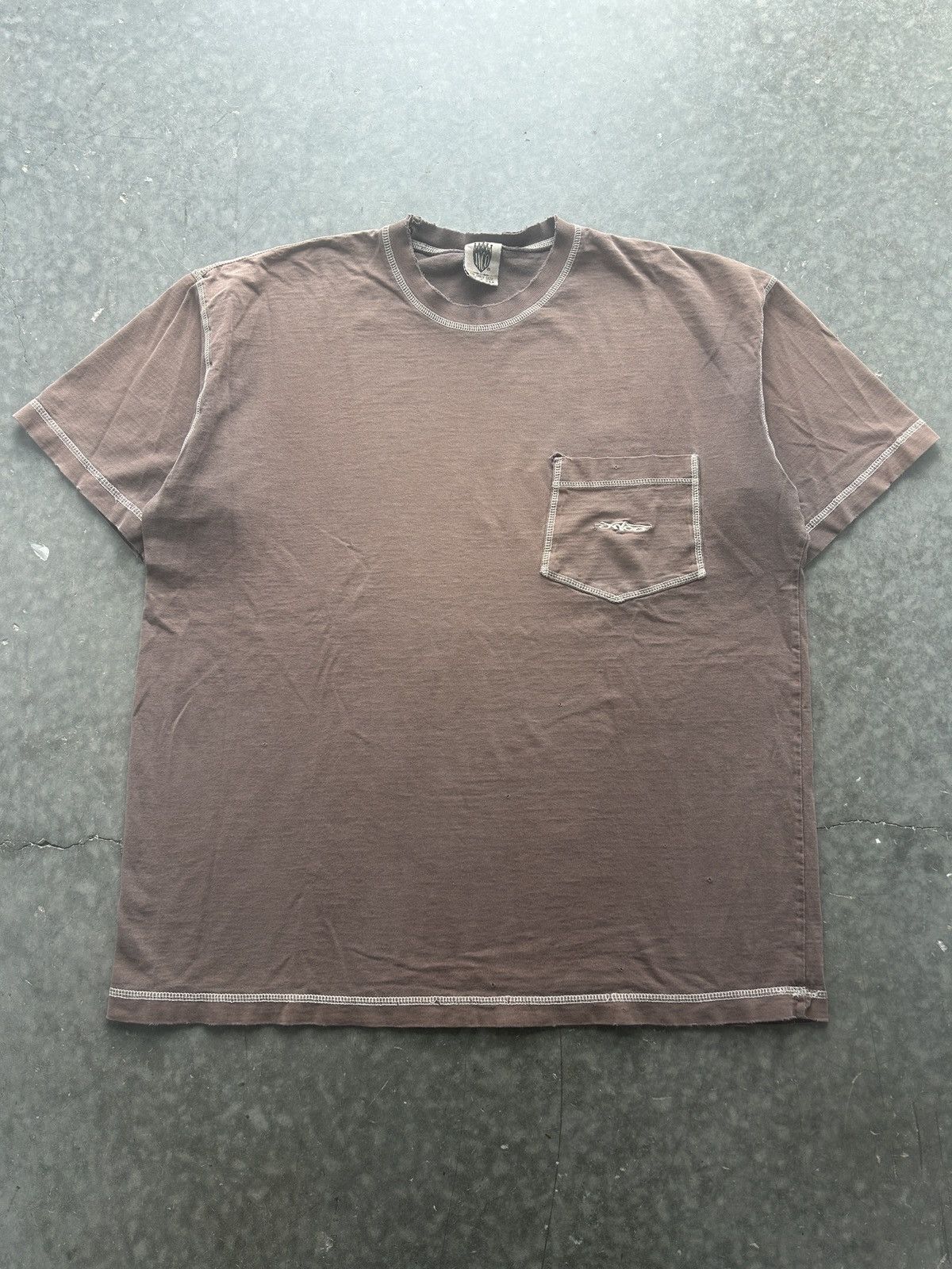 JNCO × Vintage Vintage 90s Faded JNCO Pocket Tee Size US XXL / EU 58 / 5 - 1 Thumbnail