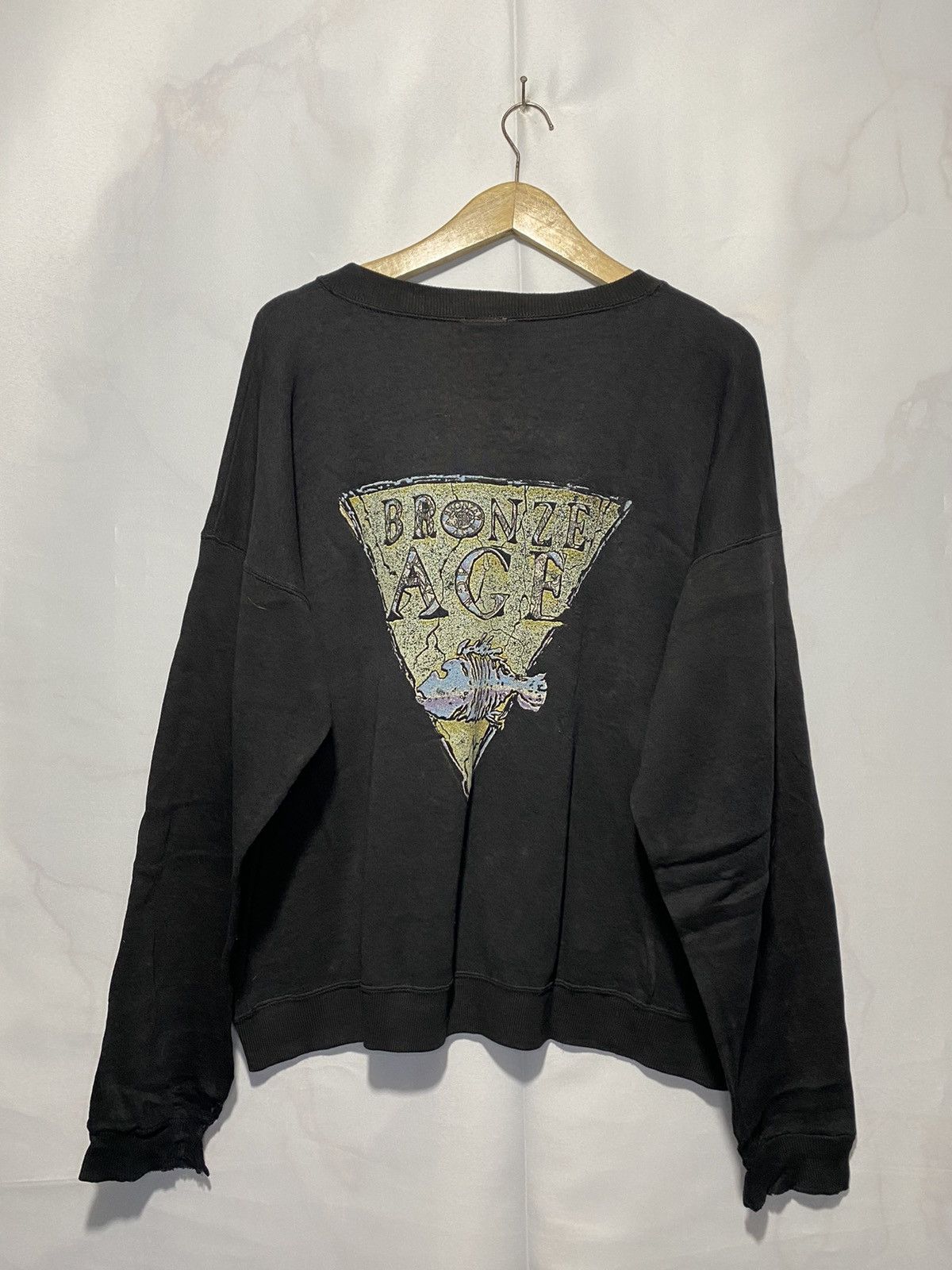 Hook-Ups × Vintage Vintage Bronze Age trade mark sweatshirt Size US L / EU 52-54 / 3 - 1 Thumbnail