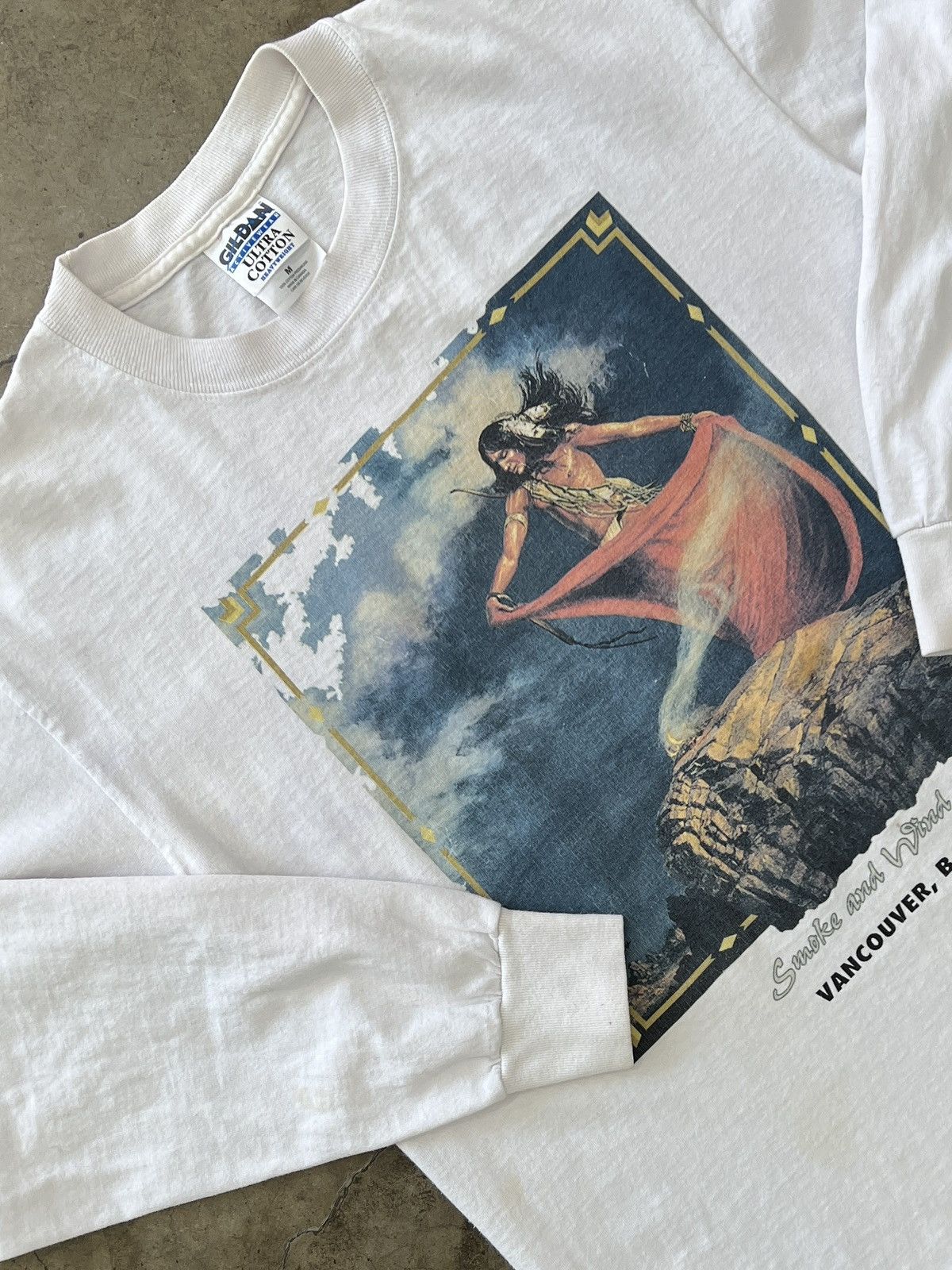 Vintage Vintage 90s Native American Smoke and Wind LS Medium Size US M / EU 48-50 / 2 - 1 Thumbnail