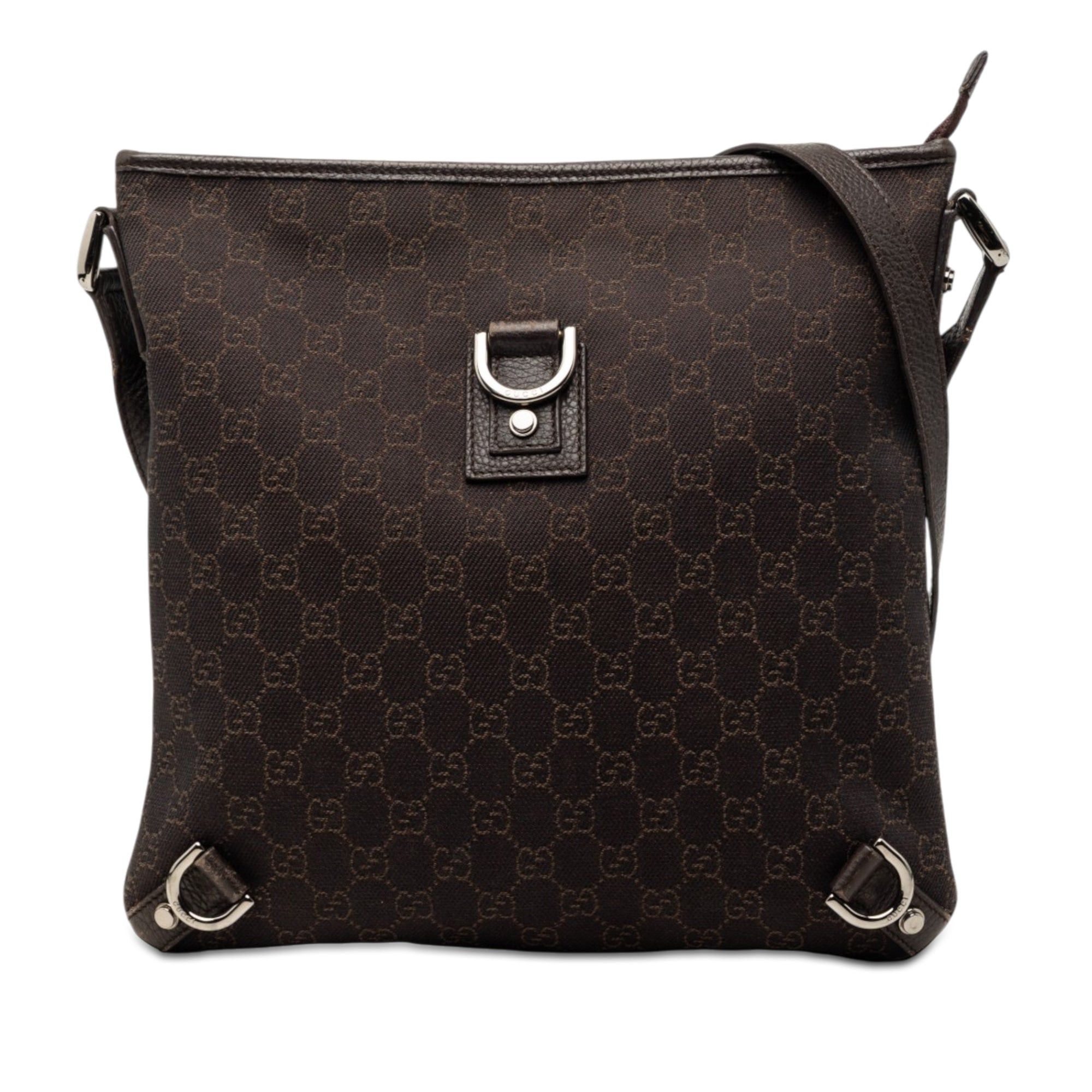 Gucci GG Denim Abbey D Ring Crossbody Size ONE SIZE - 1 Thumbnail