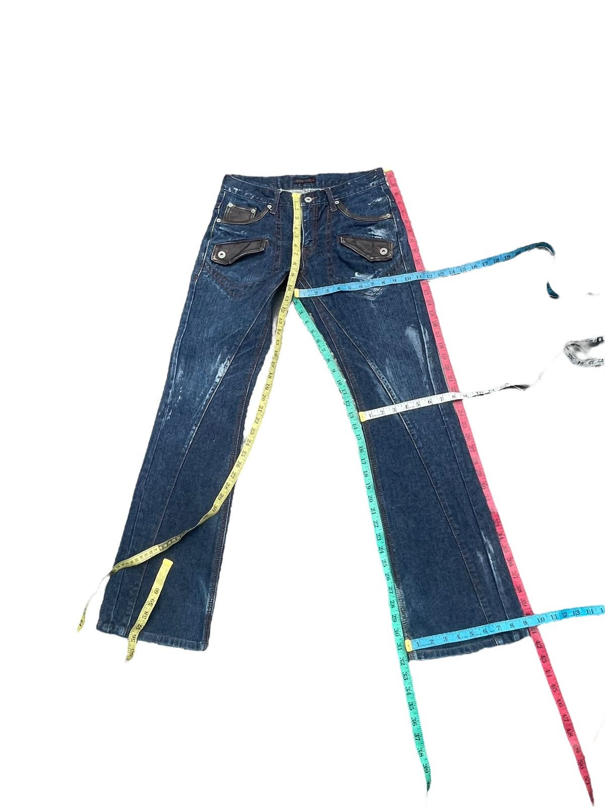 Japanese Brand × Morgan Homme Morgan are Toi Homme Flare Jeans Size US 31 - 12 Thumbnail