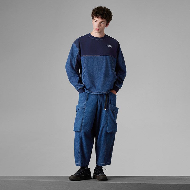 Kazuki Kuraishi × The North Face Urban Exploration KK HYBRID DENIM CREW Size US M / EU 48-50 / 2 - 2 Thumbnail