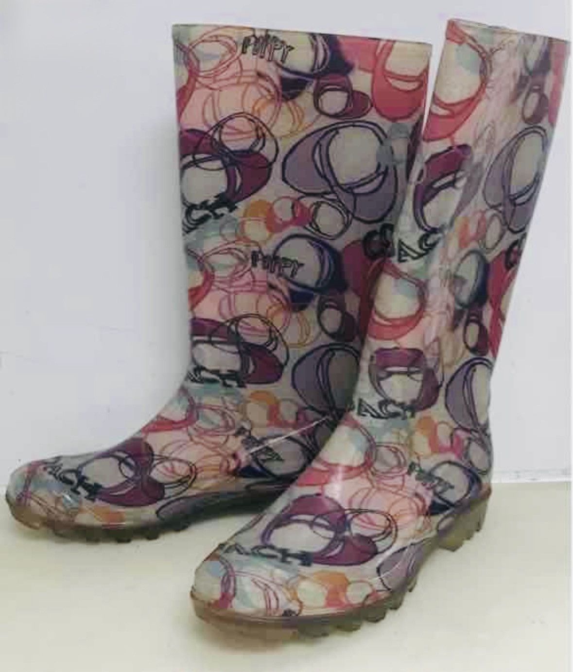 Coach Coach Poppy Style Rainboots Size US 9 / IT 39 - 1 Thumbnail