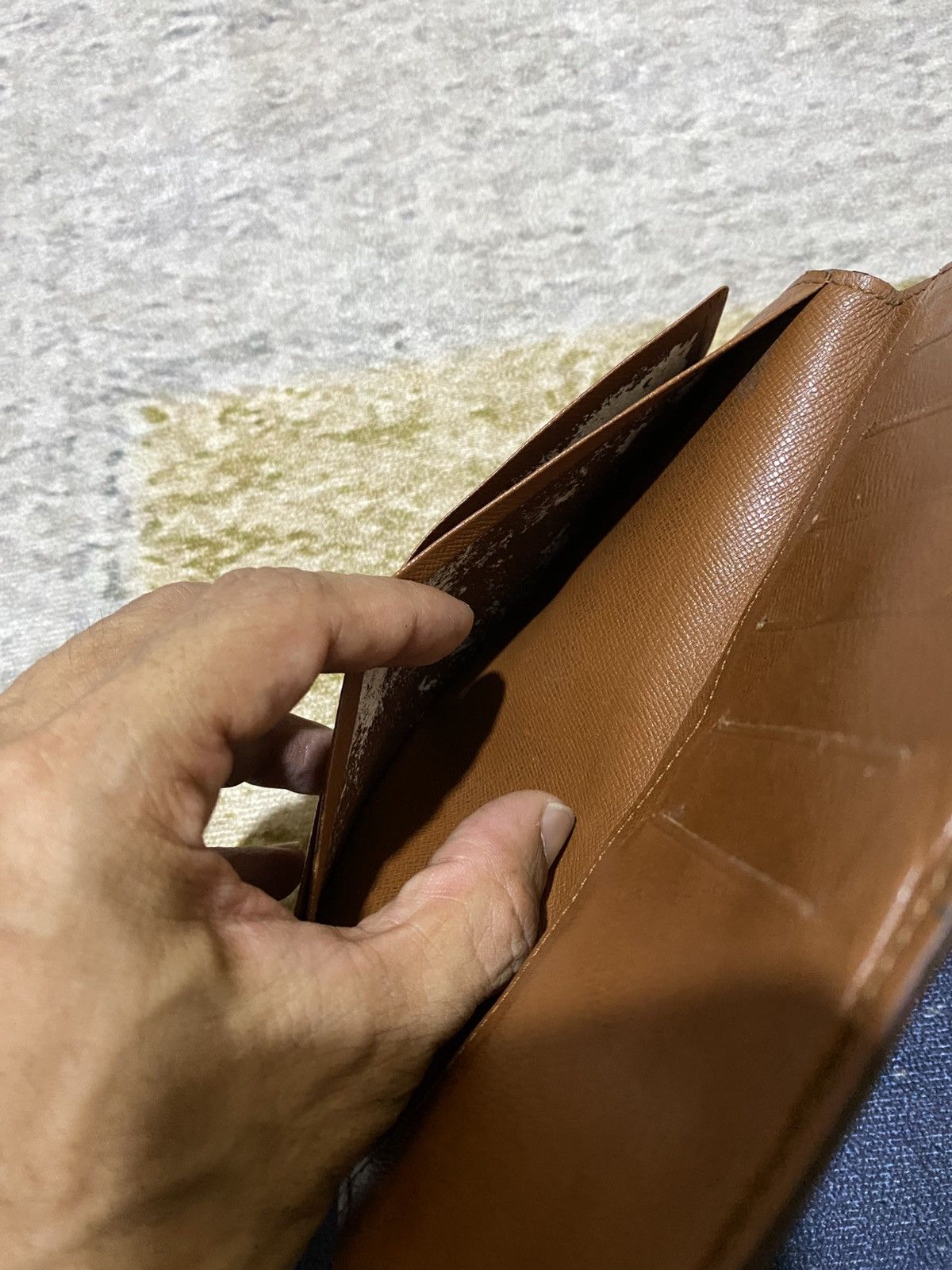Louis Vuitton Vintage 90's Louis Vuitton Wallet Size ONE SIZE - 6 Thumbnail