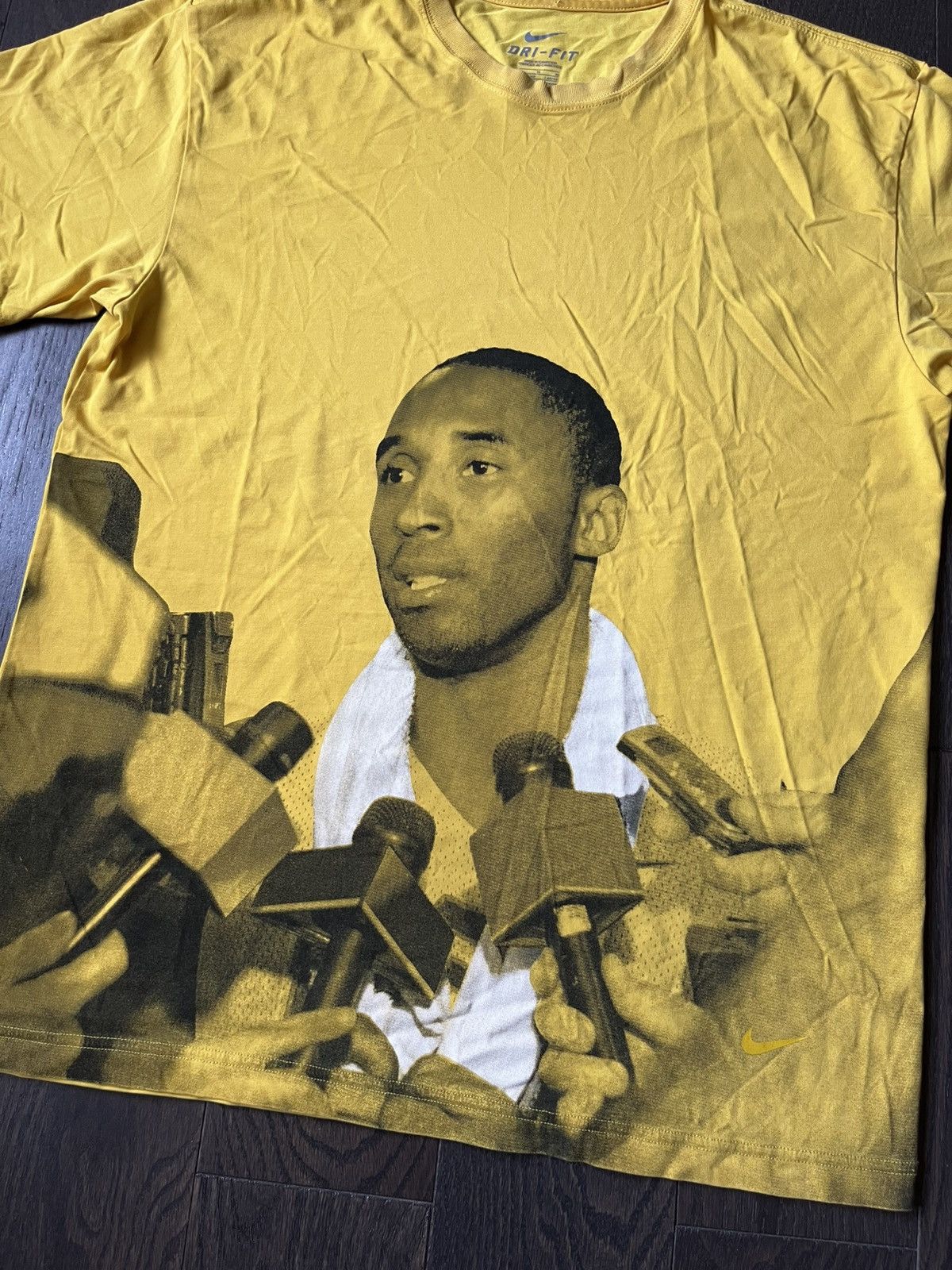 Nike Nike Kobe Bryant Post Game Interview T Shirt Size US M / EU 48-50 / 2 - 2 Thumbnail