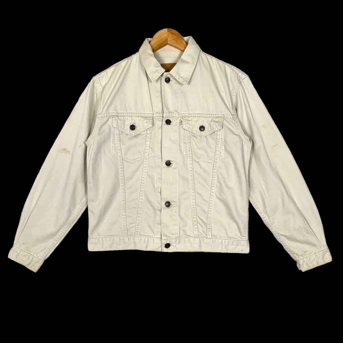 Vintage 90s Levis 505 Streetwear Button Up Light Jacket