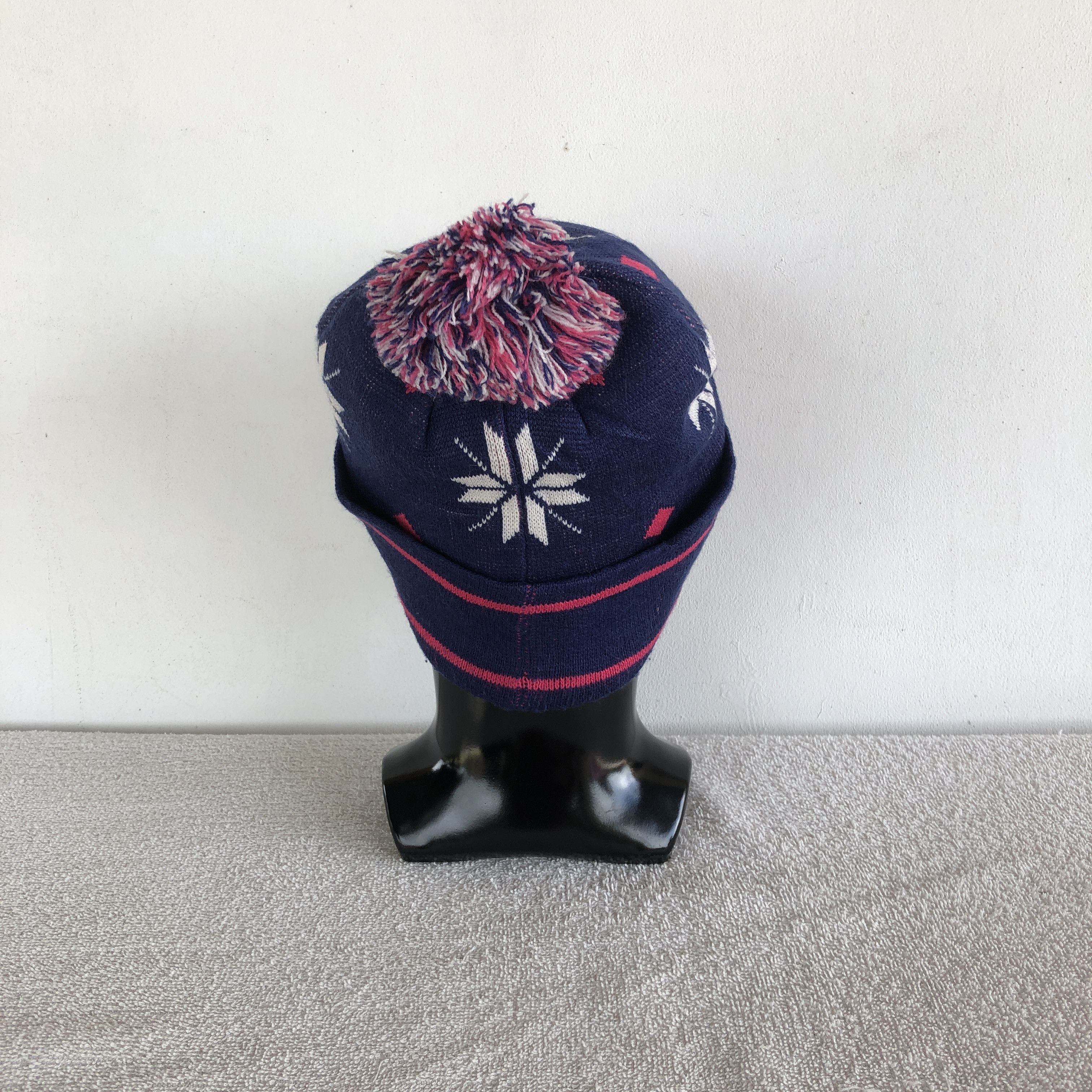 Japanese Brand Vintage 90s Snoopy Beanie Cartoon Pom Pom Snow Caps Hats Size ONE SIZE - 5 Thumbnail