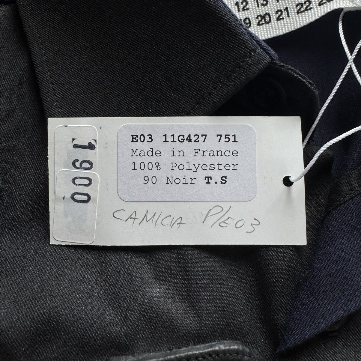 Maison Margiela SS2003 Martin Margiela Artisanal Black Painted Officer Vest Size US S / EU 44-46 / 1 - 8 Thumbnail