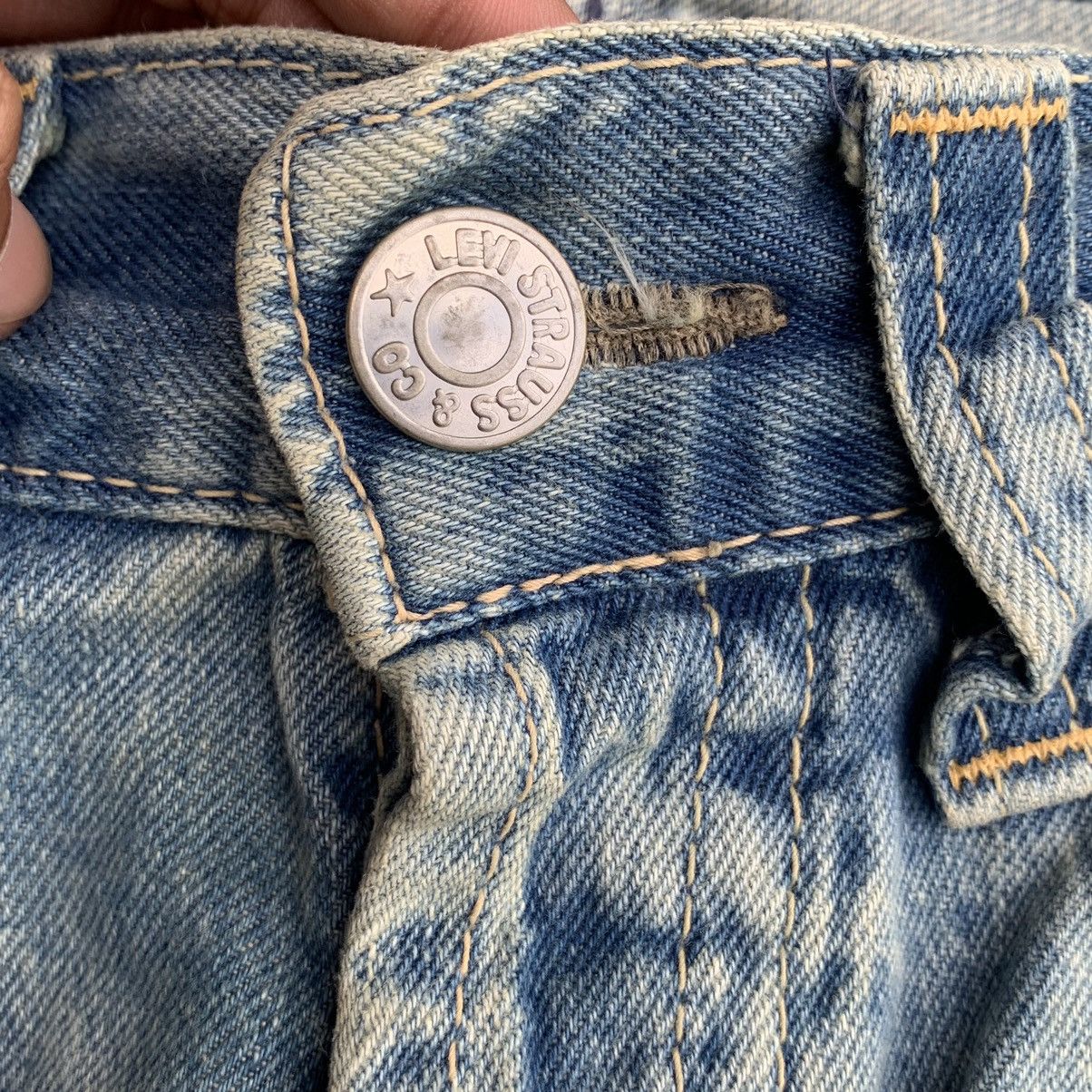 Japanese Brand Vintage Levis 901 Rework Cropped Custom Denim Pants W32 Size US 32 / EU 48 - 9 Thumbnail